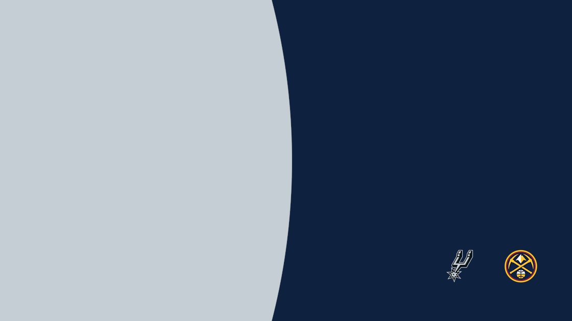 Watch San Antonio Spurs at Denver Nuggets (Free Trial)