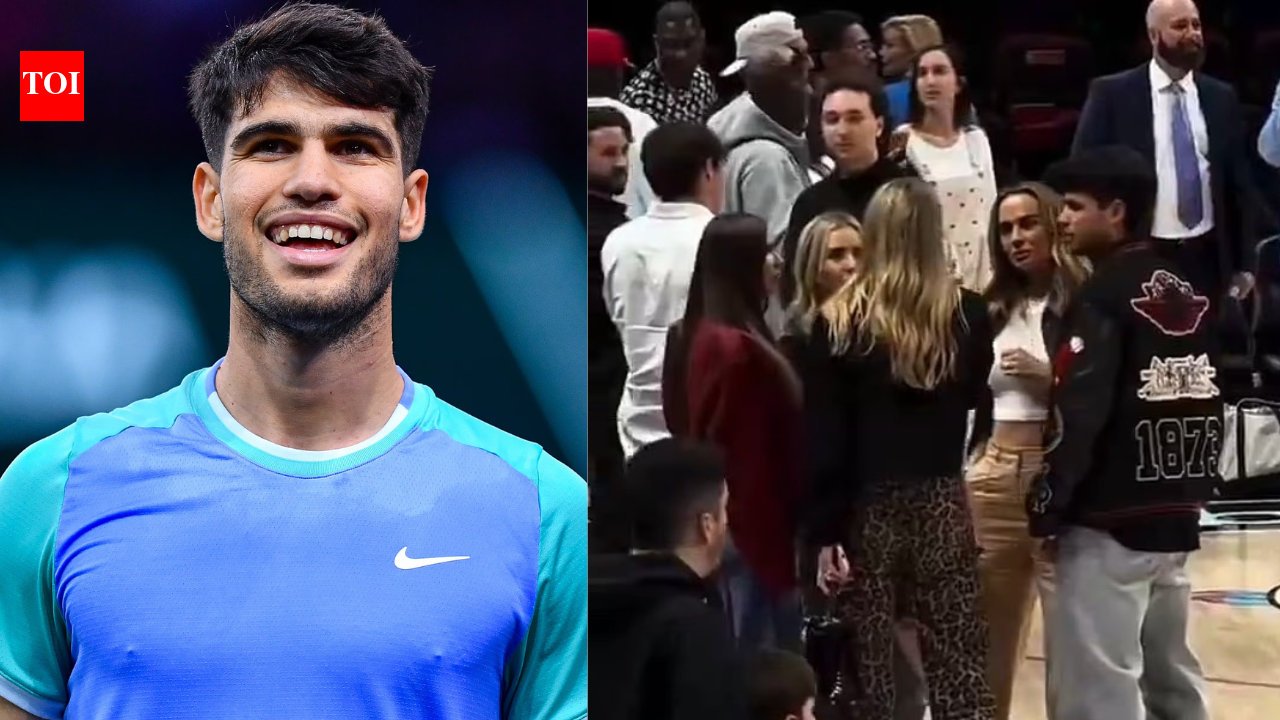 Carlos Alcaraz flirting buzz grows after Miami Heat appearance until Caroline Wozniacki steps in with unexpected truth | International Sports News