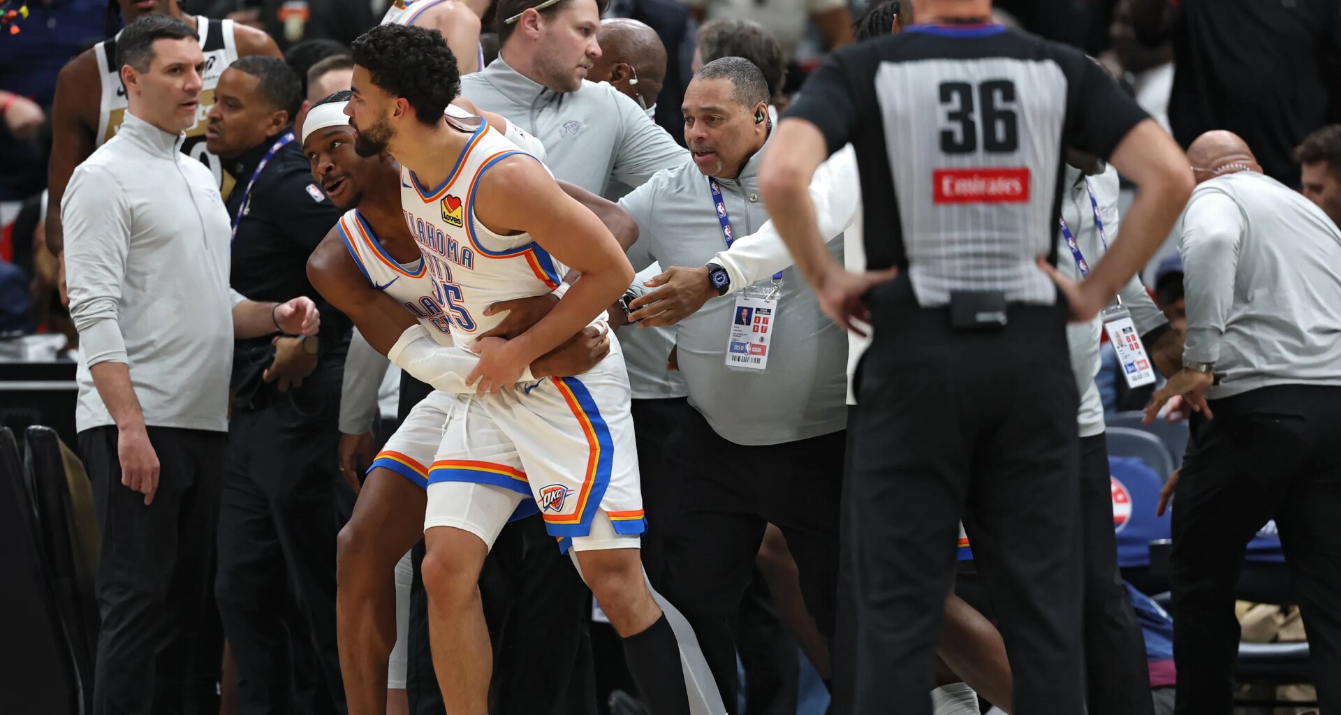 NBA referee explains ejections in Thunder-Wizards altercation