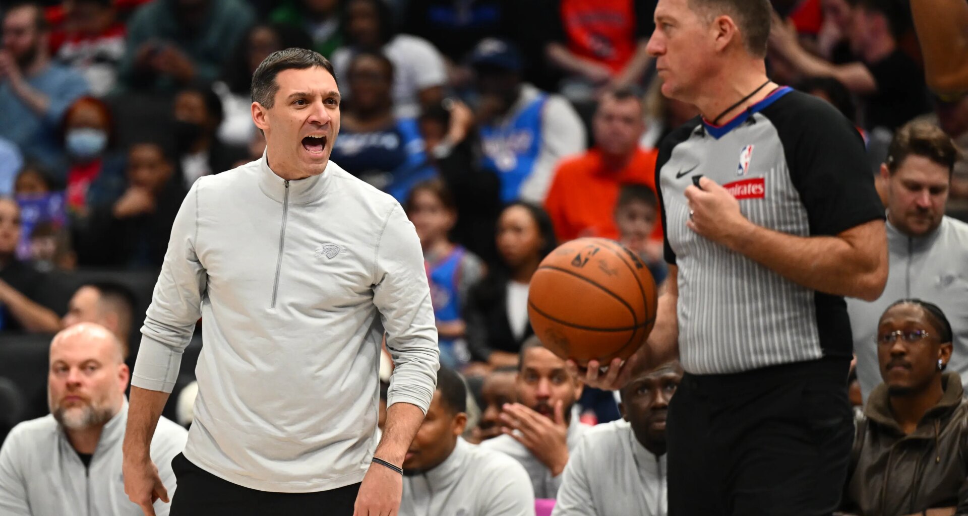 OKC Thunder react to altercation with Wizards, 4 players ejected