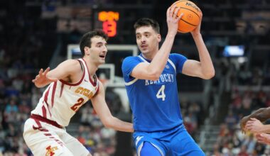 No. 2 seed Iowa State turns up the defense, shuts down No. 7 Kentucky in 82-63 NCAA tourney victory