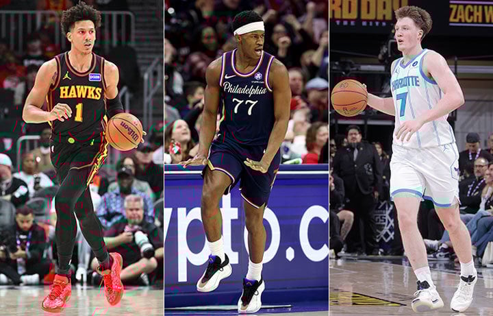 Jalen Johnson, VJ Edgecombe, Kon Knueppel