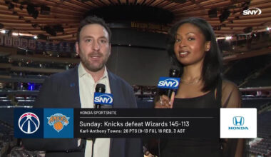 IIan Begley talks Knicks win over Wizards, chase for No. 2 playoff seed in the East