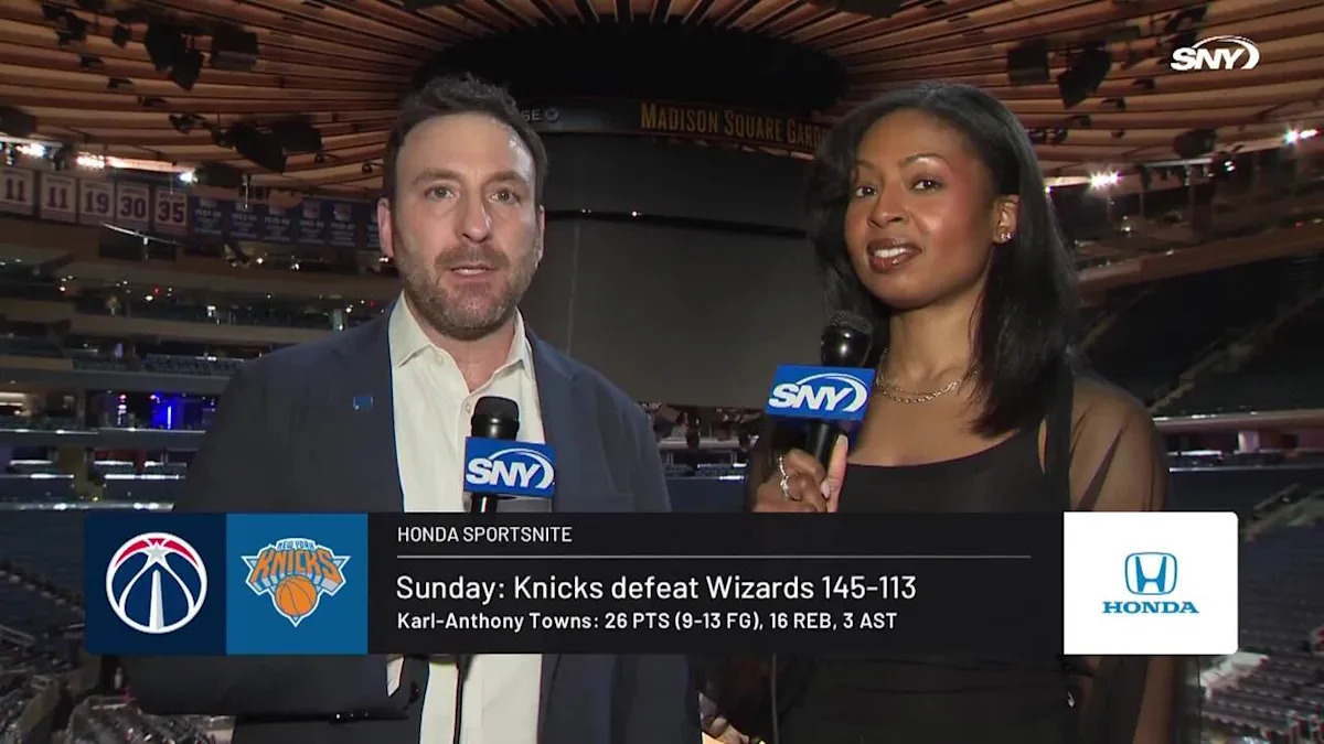 IIan Begley talks Knicks win over Wizards, chase for No. 2 playoff seed in the East