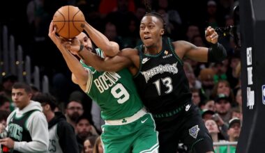 Contagious joy of Ayo Dosunmu resets Wolves in pivotal stretch