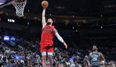 Barrett leads hot-shooting Raptors to 143-127 victory over Jazz