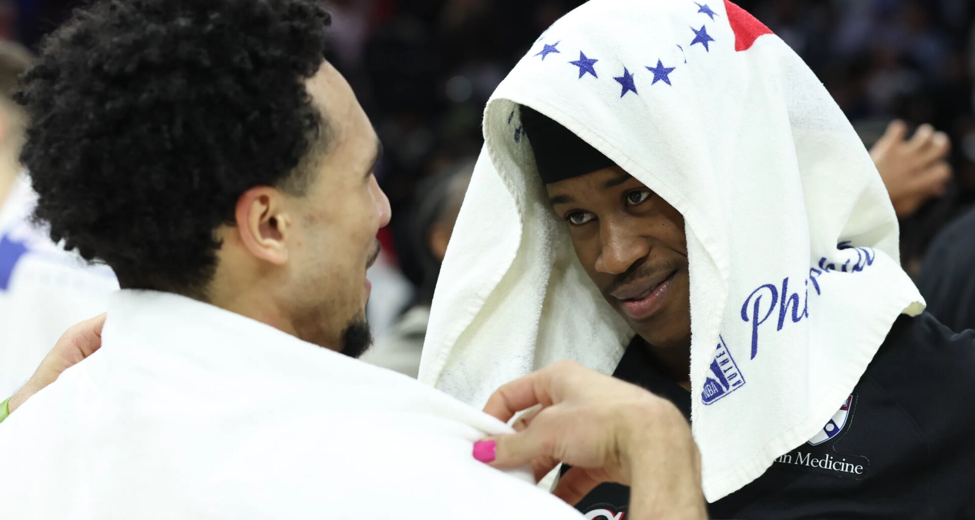 Jared McCain shows VJ Edgecombe love