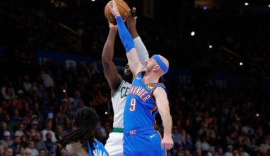 Full injury report for Wednesday's Thunder vs. Celtics matchup