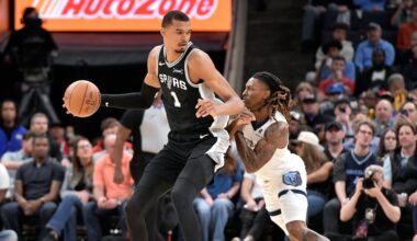 Wembanyama dominates inside as Spurs trounce Grizzlies 123-98