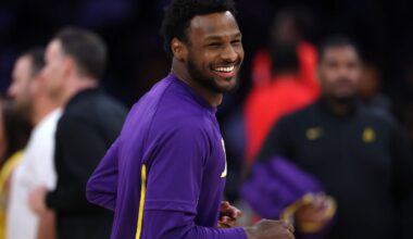 Lakers' Bronny James Trolls Pacers Fans After Viral Dunk