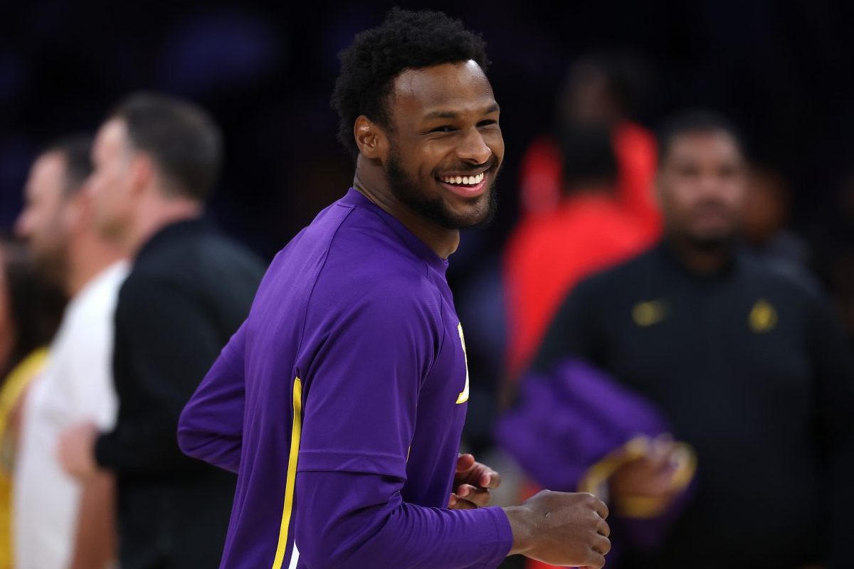 Lakers' Bronny James Trolls Pacers Fans After Viral Dunk