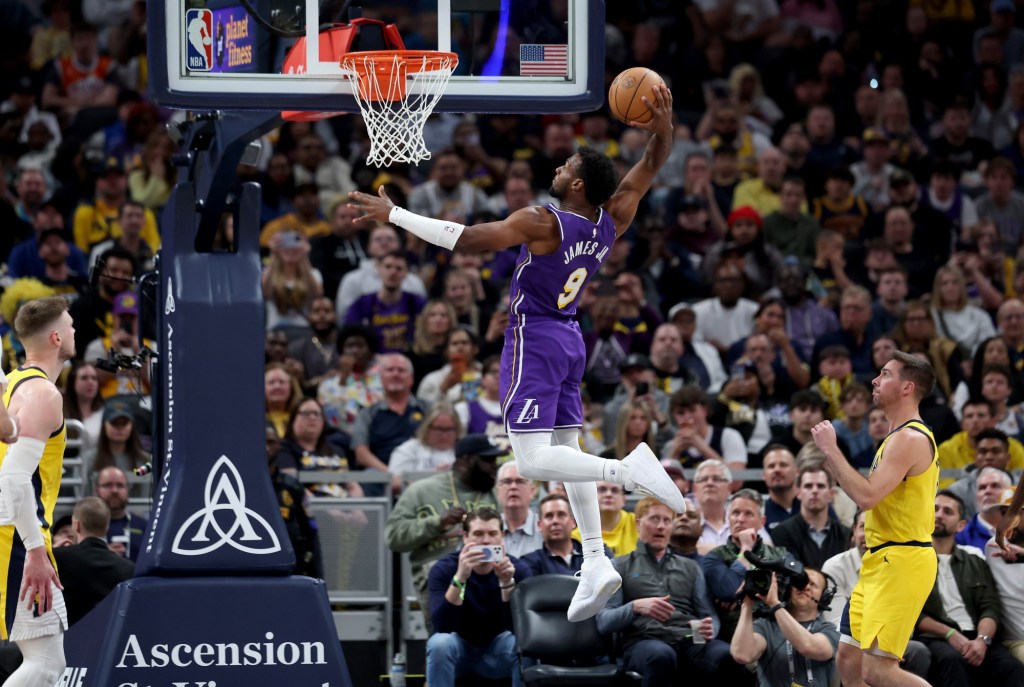 'I'm just trying to prove myself:' Bronny James shone vs. Pacers when the Lakers needed him