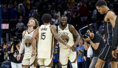 Nearly locked into play-in, Warriors try to improve seeding vs. Wizards