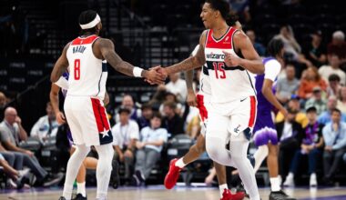 Led by Reese and Riley, Wizards snap 16-game losing streak, beat Jazz 133-110