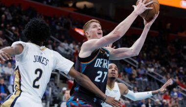 Jalen Duren's 30-point double-double leads Pistons past Pelicans 129-108