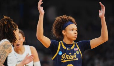 Notre Dame's Hannah Hidalgo breaks NCAA single-season steals record in March Madness game