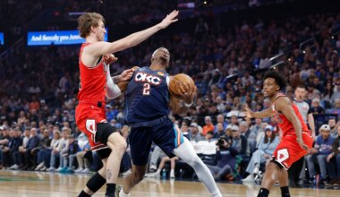 Best images from Thunder's 131-113 win over Bulls