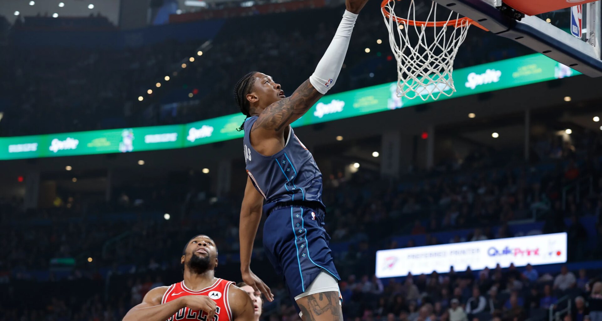 22-0 run helps Thunder get 131-113 win over Bulls