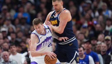 Jokic's triple-double, Murray and Johnson hit late 3s to rally Nuggets by Jazz, 135-129