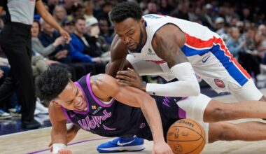 Harris scores 18, Pistons tighten grip on top seed in the East with a 109-87 win over Minnesota