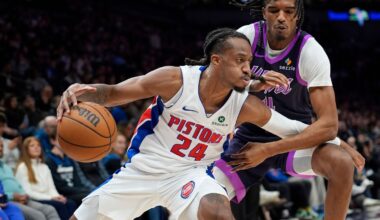 Pistons beat the Timberwolves 109-87 to strengthen hold on East’s top seed