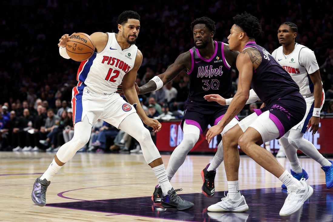 Tobias Harris sparks Pistons to road win over Timberwolves
