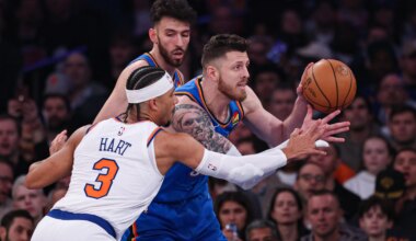 Full injury report for Sunday's Knicks vs. Thunder matchup