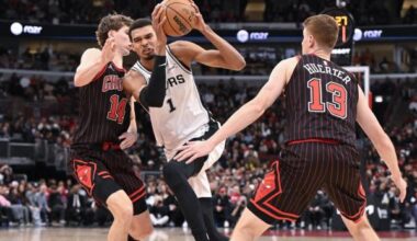 Spurs’ juggernaut returns home to host reeling Bulls