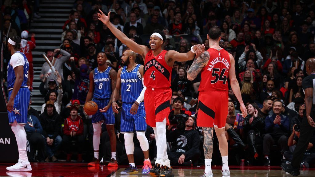 Raptors use 31-0 run to pummel sputtering Magic