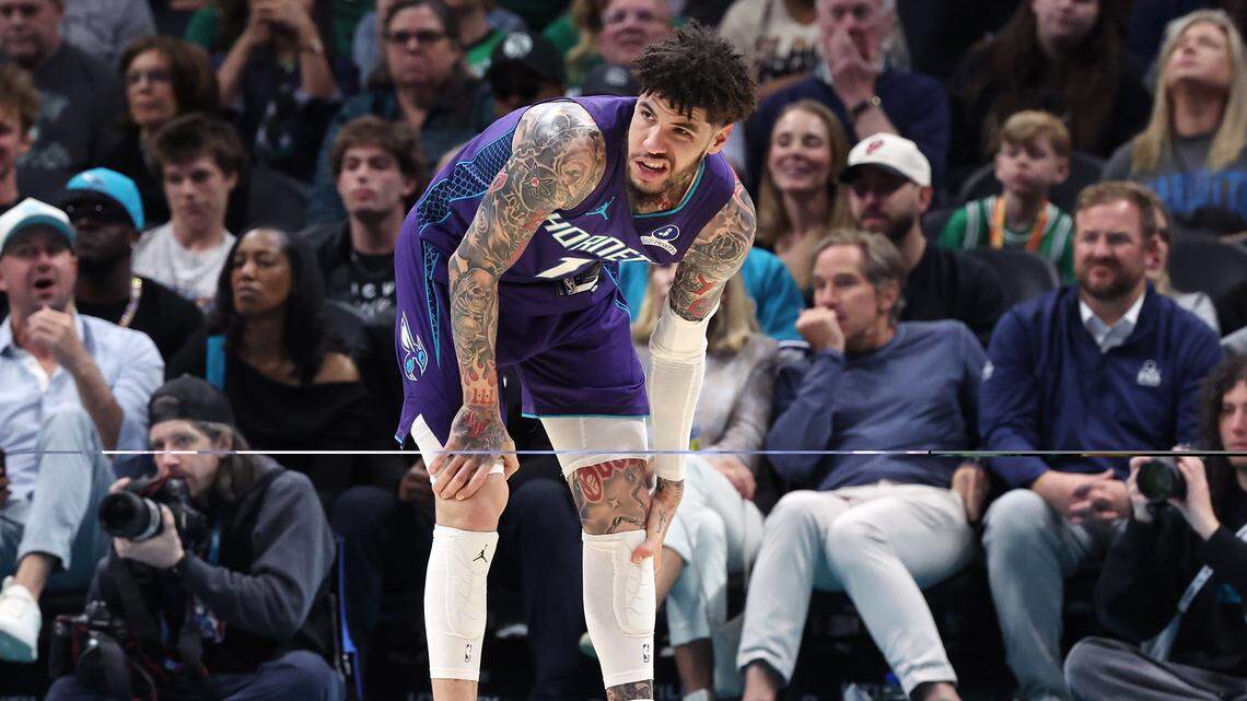 LaMelo Ball, Hornets struggle in loss to Boston Celtics