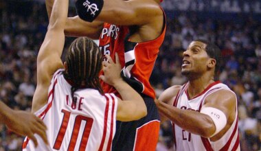 Rockets jersey history No. 10