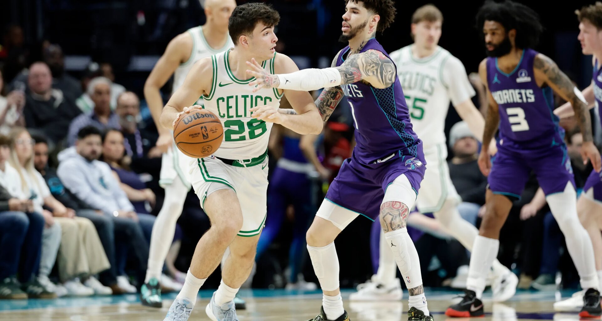 Celtics win 50th of '25-26 vs. Hornets, Jayson Tatum gets to 14k points (PHOTOS)