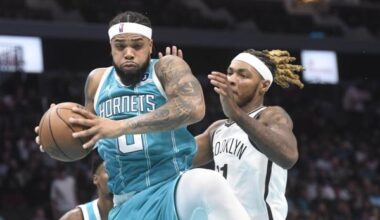 Hornets looking to boost play-in seeding in matchup with Nets
