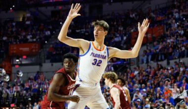 Olivier Rioux, Florida's 7-foot-9 center, enters transfer portal