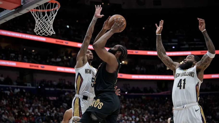 Cleveland Cavaliers guard James Harden