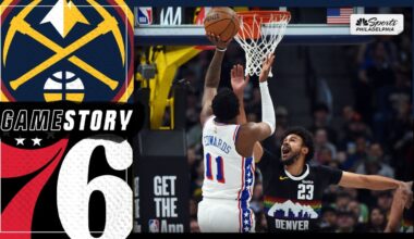 Sixers silenced by Nuggets as four starters remain sidelined