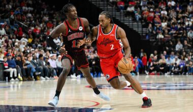 NBA: Kawhi Leonard pours in 28 as rolling Clippers handle Bulls