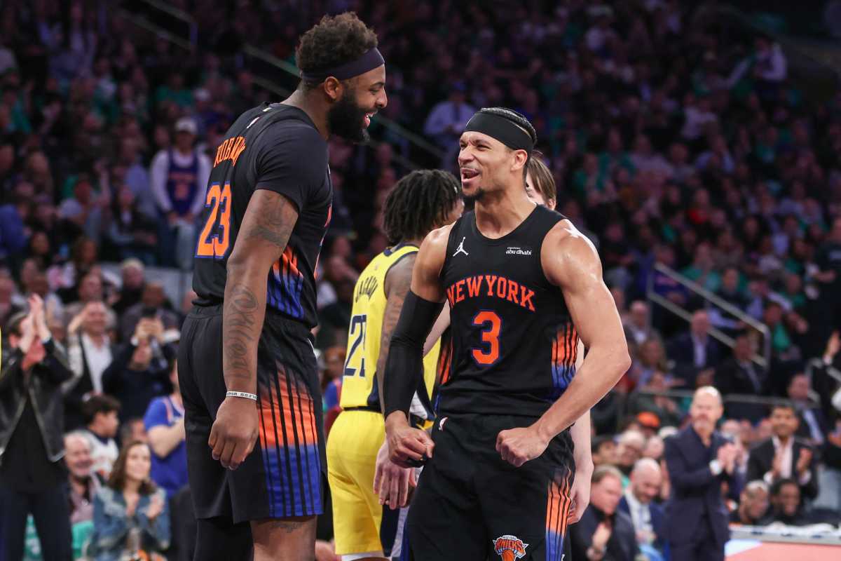 Josh Hart’s rare, big scoring night propels Knicks to win over Indy