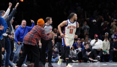 NBA: Jalen Brunson of the New York Knicks