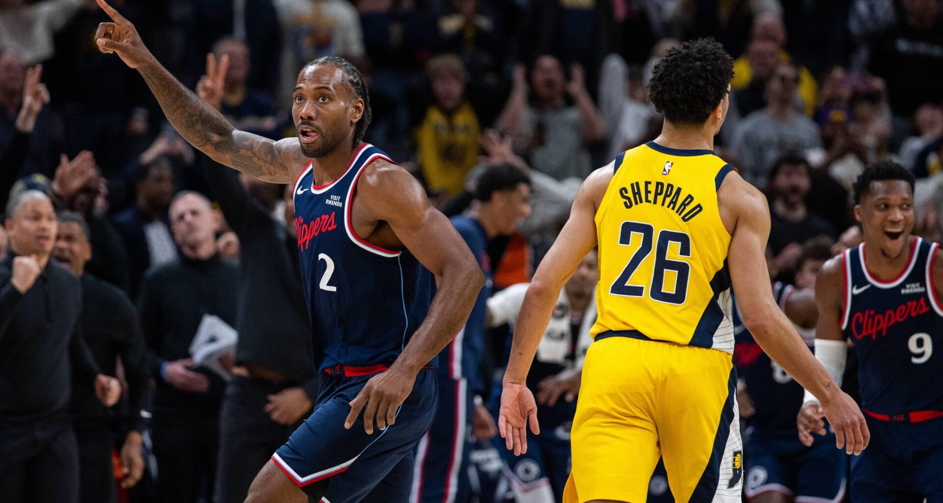 NBA: Down 24, Clippers edge Pacers on Kawhi Leonard