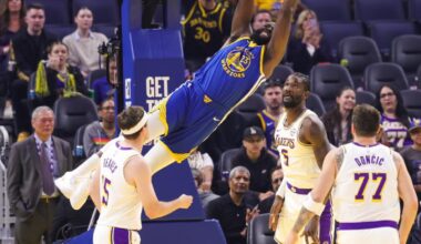 Los Angeles Lakers vs. Golden State Warriors-Xinhua
