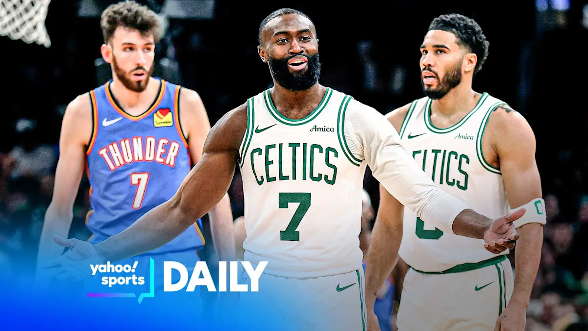 Celtics snap Thunder's win streak — will we see a rematch in the NBA Finals?