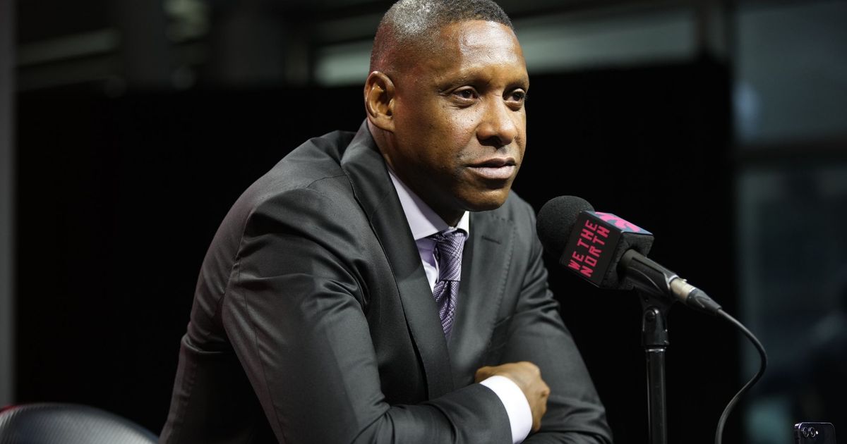 Ex-Raptors legend Masai Ujiri makes surprise return to Toronto's basketball scene