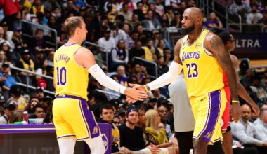 LeBron Sings Luke Kennard 'Theme Song' in Lakers' Locker Room During Interview in New Trending Video