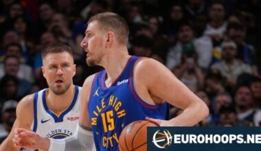 Jokic dominates Ball Arena as Porzingis’ perfect shooting night falls short