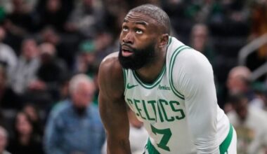 Celtics’ Jaylen Brown out with Achilles injury vs. Hawks