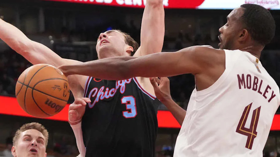 Cleveland Cavaliers NBA Standings Chicago Bulls Donovan Mitchell James Harden Evan Mobley Josh Giddey 