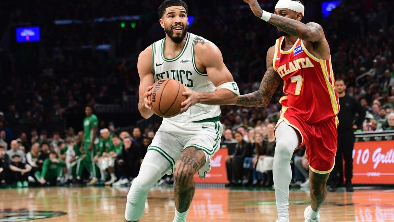 Hawks put home winning streak on line in rematch vs. Celtics