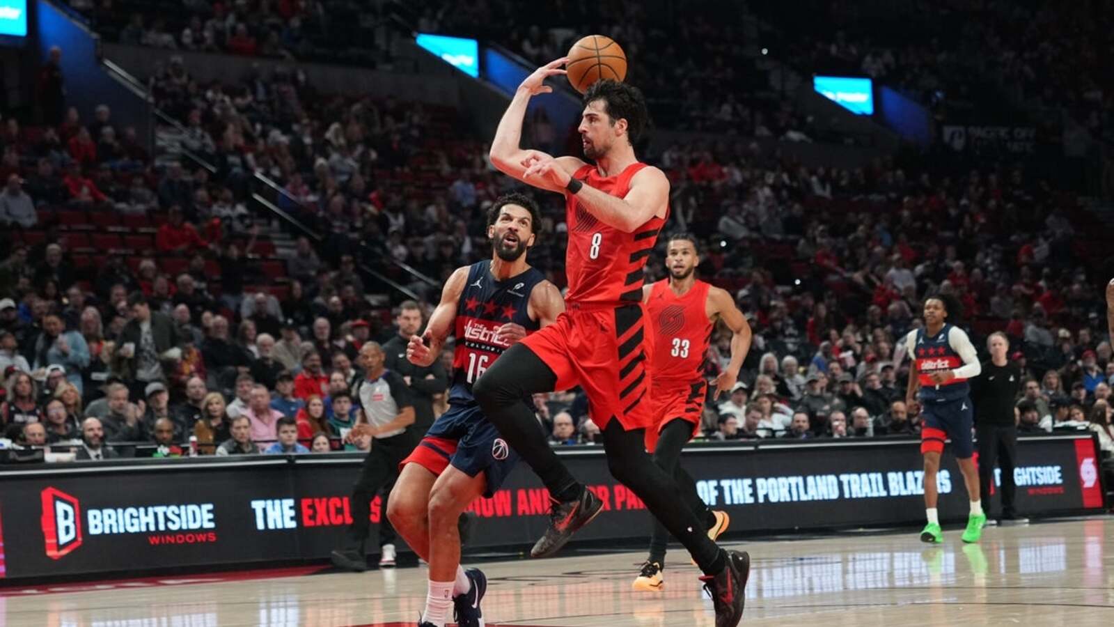 Trail Blazers overwhelm woeful Wizards