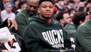 Bucks say Antetokounmpo is questionable for Celtics game as he seeks to return from calf strain